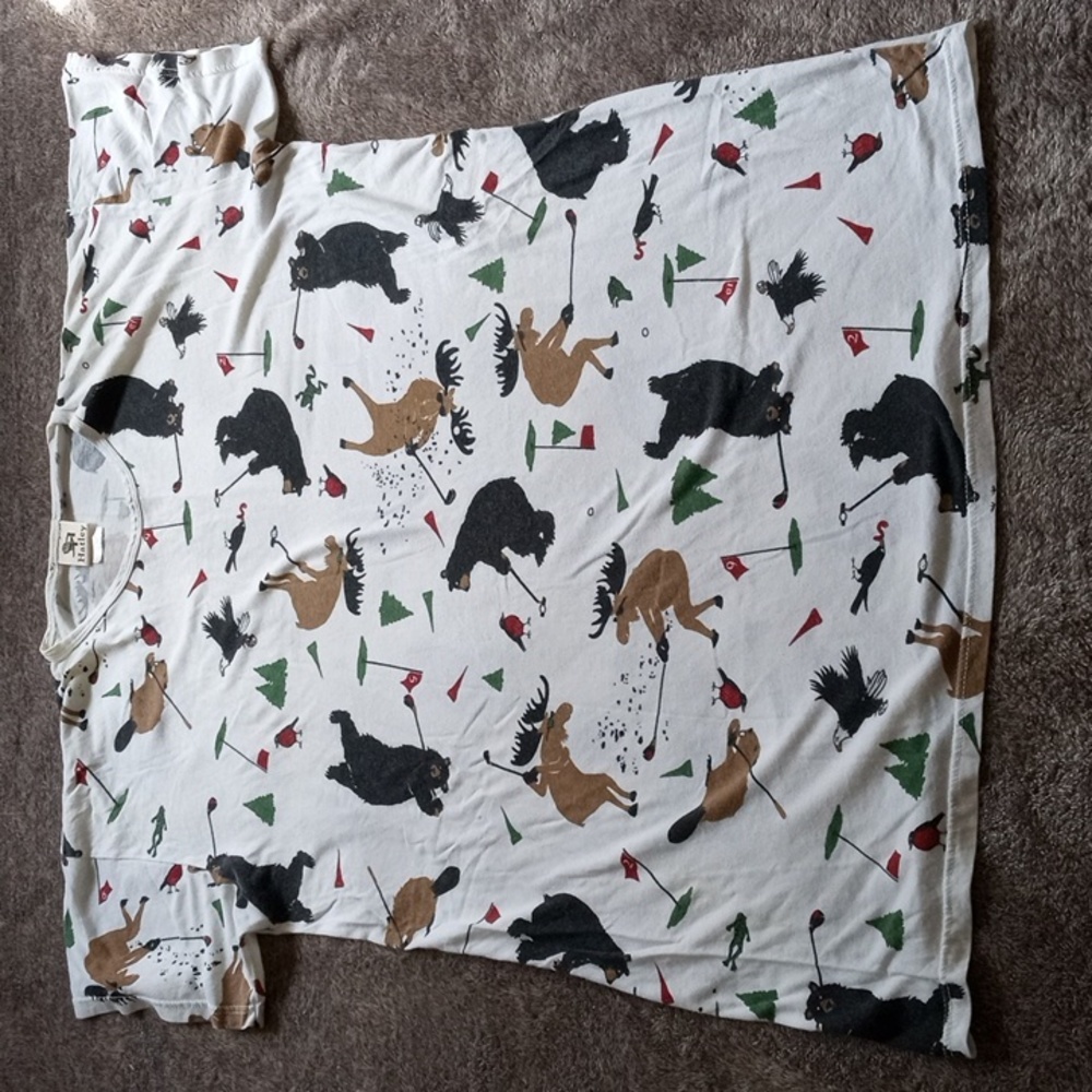 Hatley woodland animals golf tee